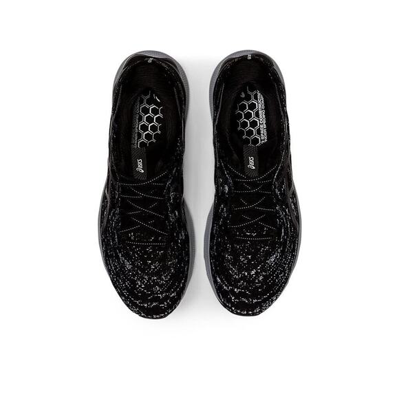 ASICS MEN\'s Gel-Nimbus 24 Mk Platform Knit Black/Black 7 US (M) main image 9